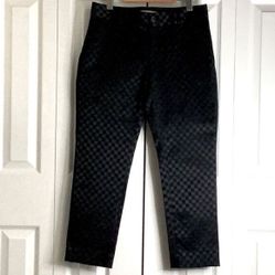 Host Pick Banana Republic Black Straight Leg Ankle Pants Size 4