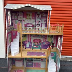 KidKraft 18-inch Wooden Dollhouse Manor, over 5' Tall