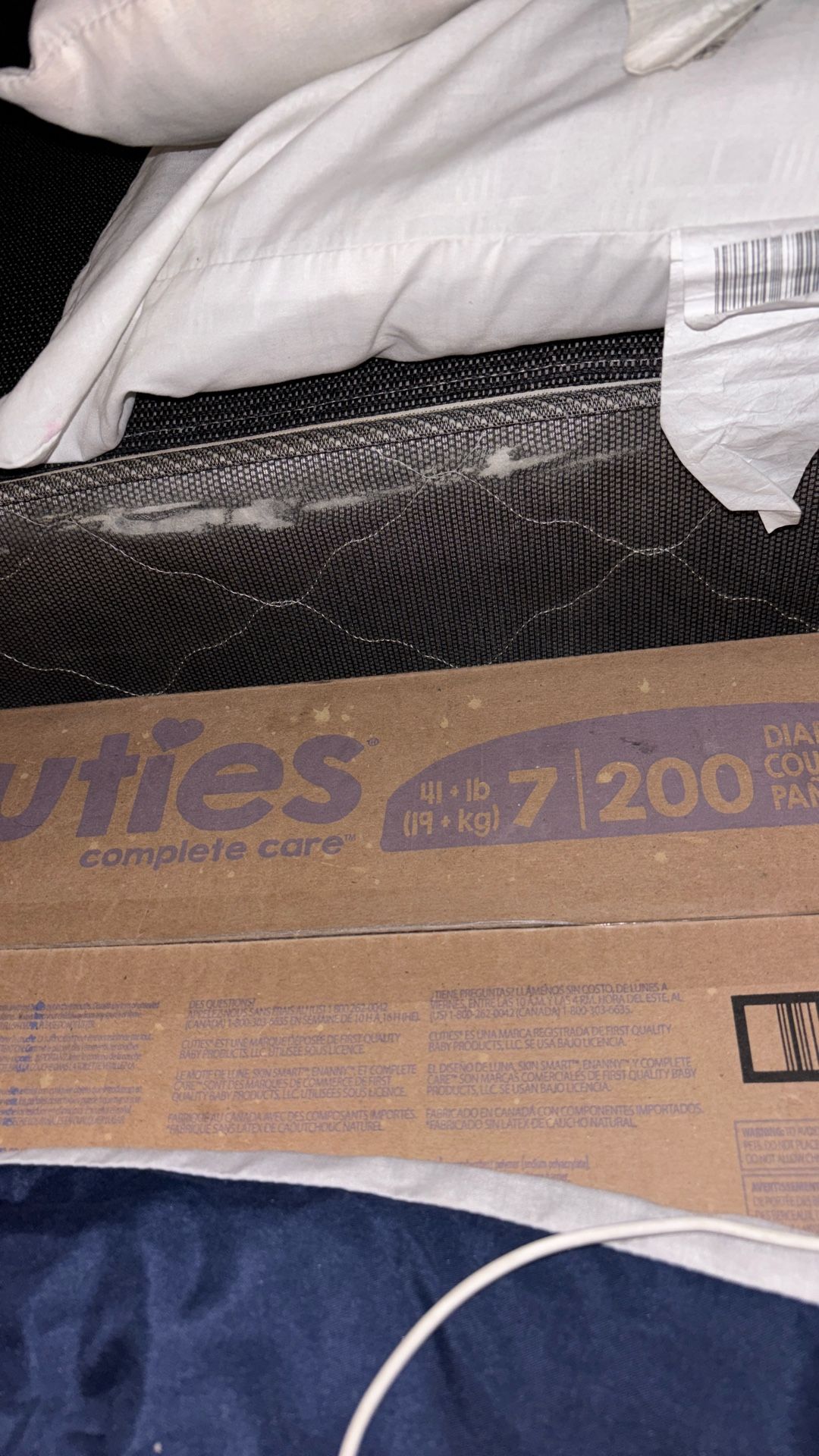 200 Pañales Cuties Size 7