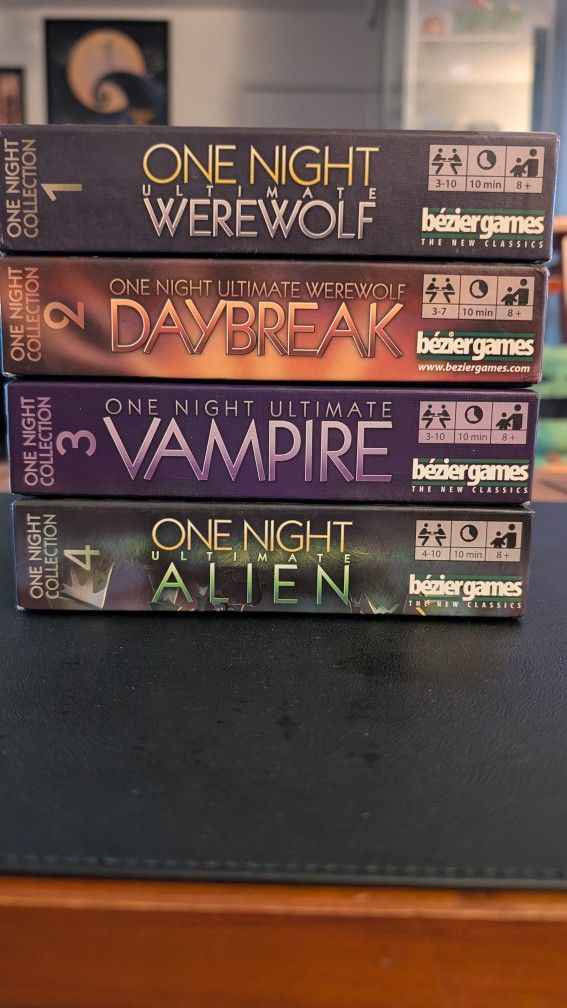  4 One Night Ultimate Games