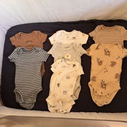 Newborn Baby Boy Onesies- Carters