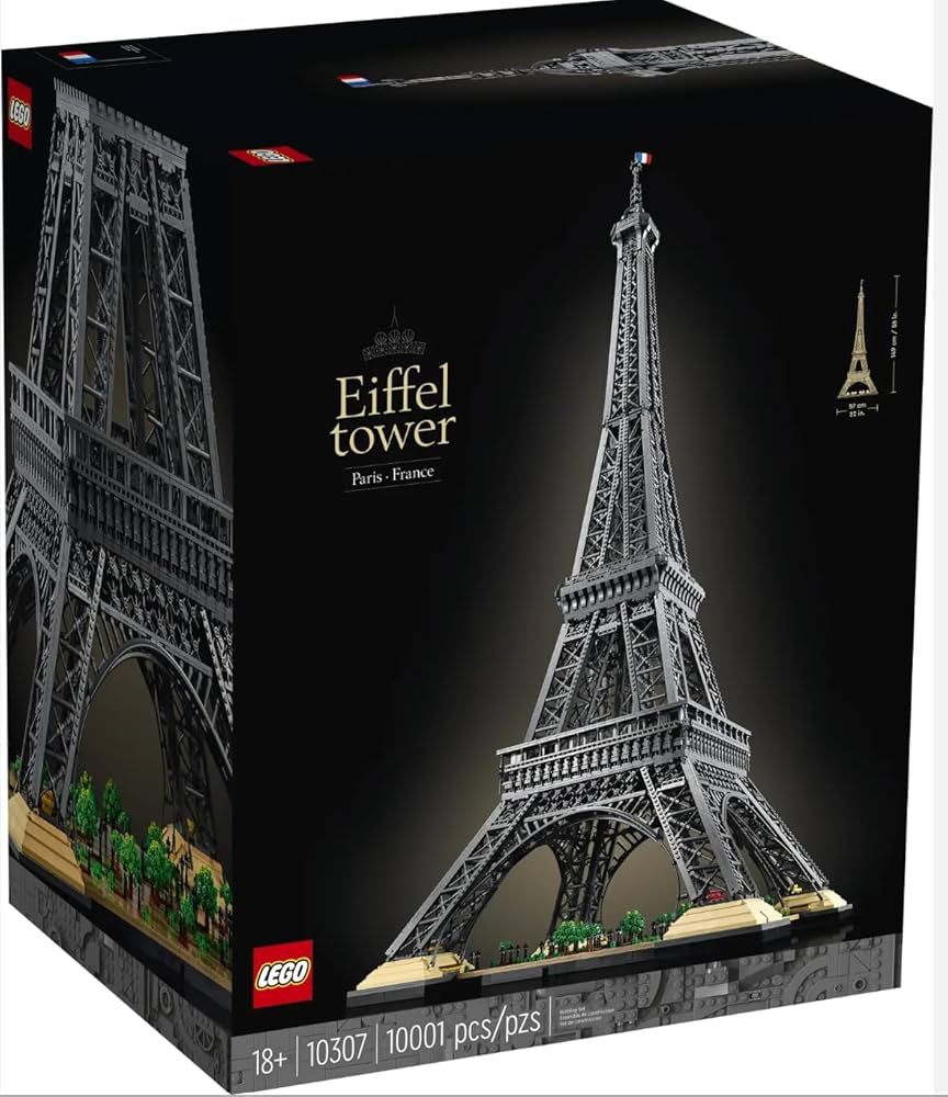 Lego Eiffel tower (# 10307) - 10001 Pieces