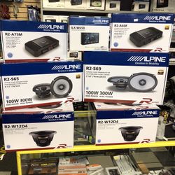 Alpine Sound System On Sale!