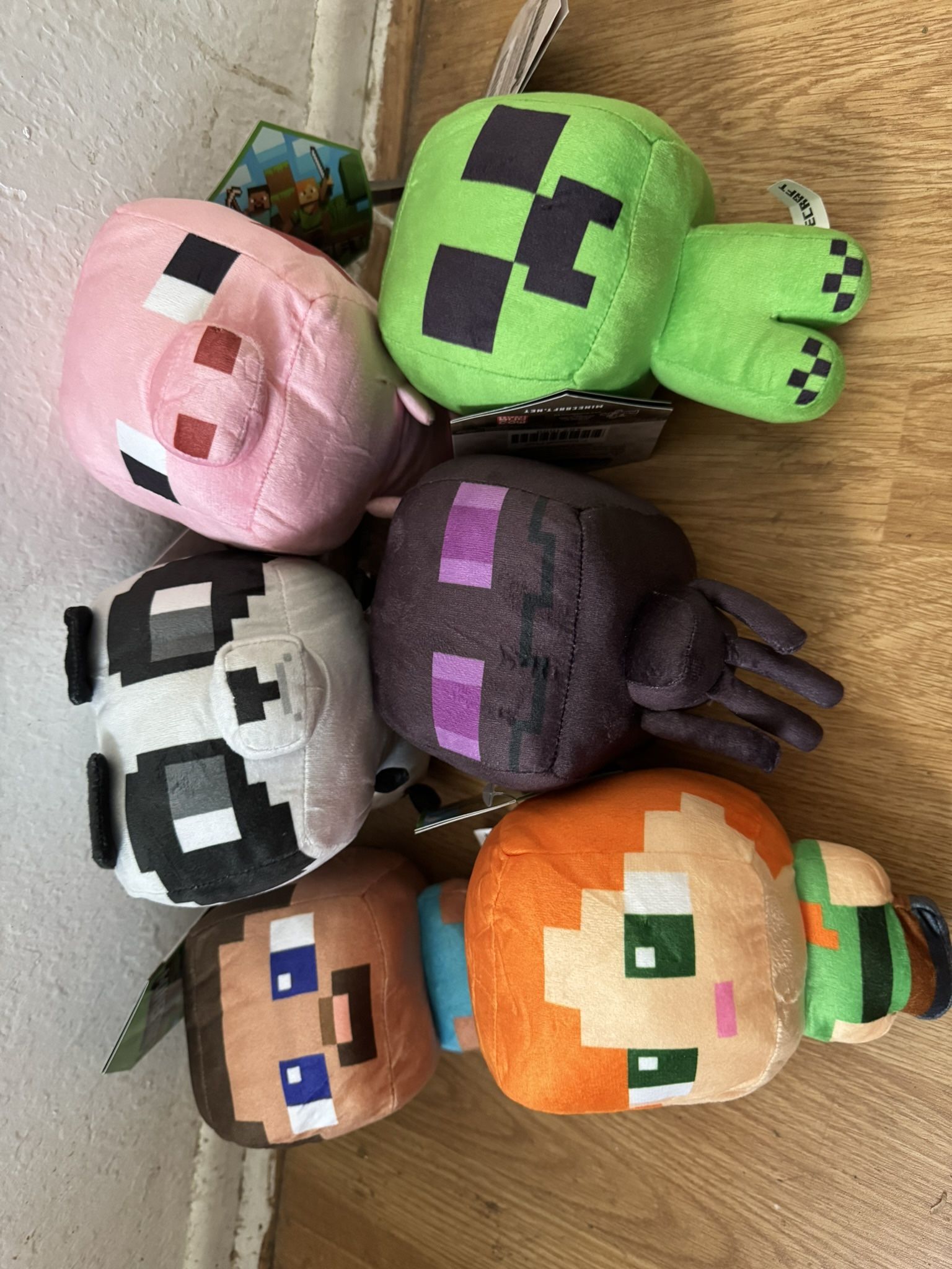 New Minecraft Plushies