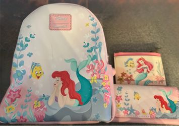 The Little Mermaid Loungefly Set