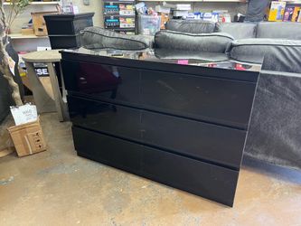 6- Drawer Double Dresser 47.2”L