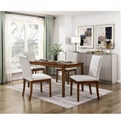 5-Pc Dining Table Set 