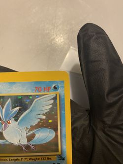 1999 Pokemon Fossil Articuno - 1st Edition