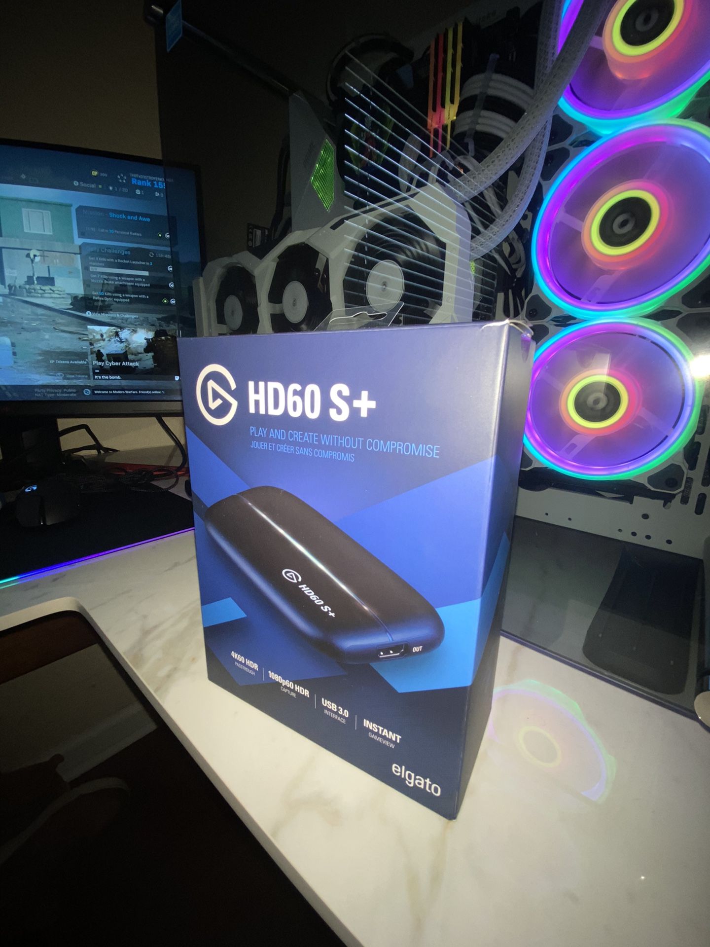 Elgato HD60+ (LOGITECH BRIO 4K webcam or better trade)