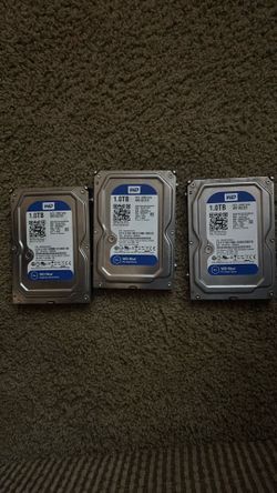 Western Digital (WD) Blue 1TB desktop hard drive