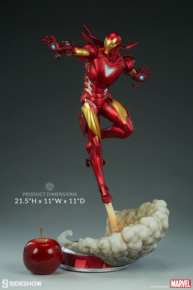 Sideshow Iron Man Extremis Mark II Statue RARE Not Hot Toys