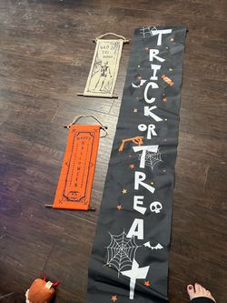 Halloween banners