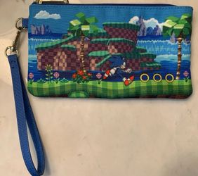 Sonic the Hedgehog Loungefly Wristlet/ Wallet