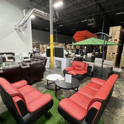 Modern Living Room 3 Pcs Sofa Set / Juego de sofás de 3 piezas para sala de estar moderna