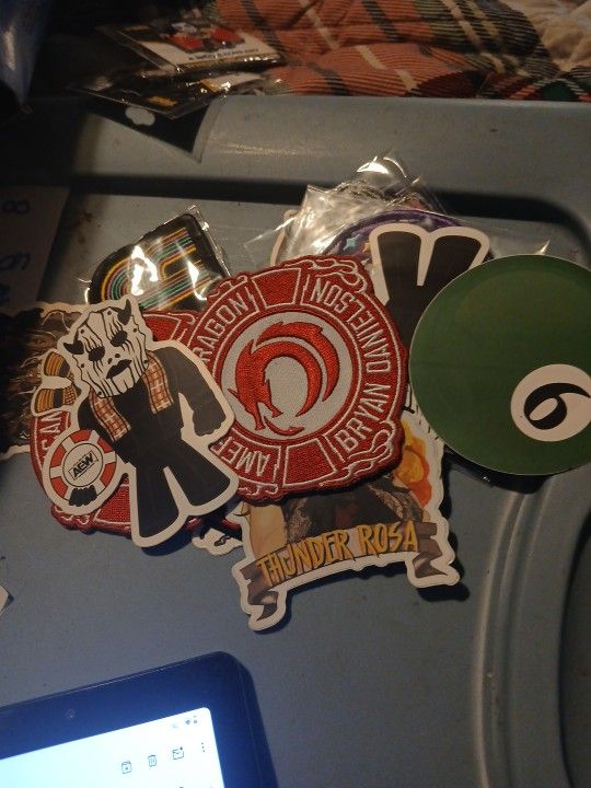Assorted Patches Wrestlers