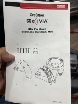 Ridgid Via Csx Bracket