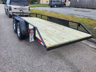 2001 parkins 16' x 76" trailer