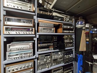 Vintage And Modern Home Audio Equipment