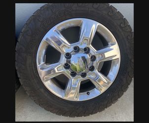 8 Lug Tires Wheels Like New