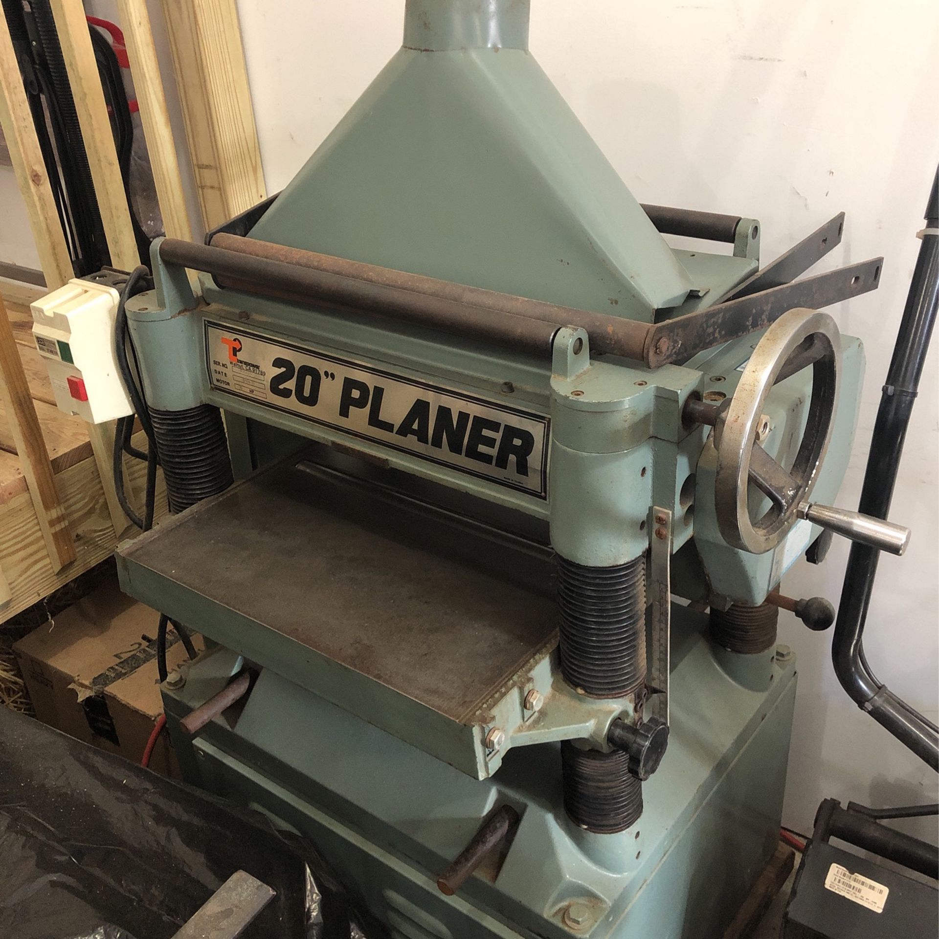 20 Inch Thickness Planer