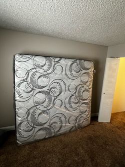 Brand new box springs and  king size matress
