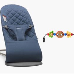 Blue Baby Bjorn Bouncer