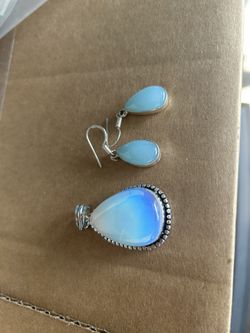 real stone earrings 