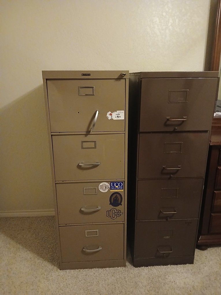 Free One Or Both File Cabinets