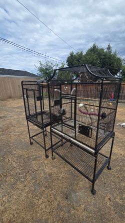 2 Bird cages