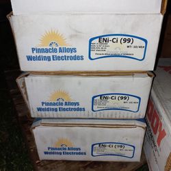 Nickel welding rod. ENi-Ci(99) 5/32" 100 pounds