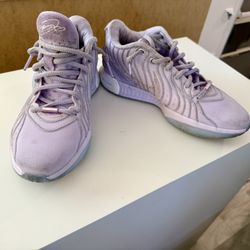Nike Lebron XXI Basketball Shoes (HF5353-500, Barely Grape/Lilac Bloom/Summit White/Light Armory Blue) Size 9.5