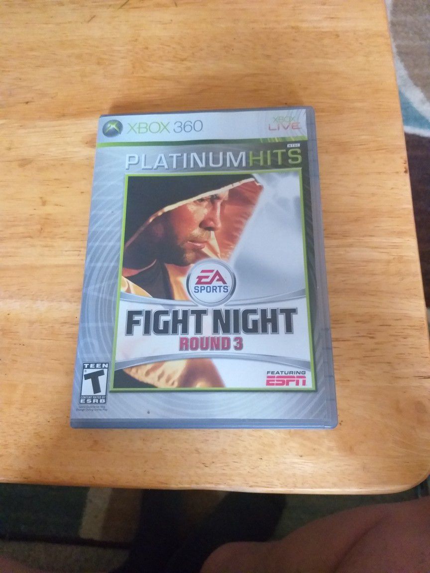 Xbox 360 Fight Night Round 3