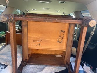 ETHAN ALLEN Old Tavern Solid Wood Side Table