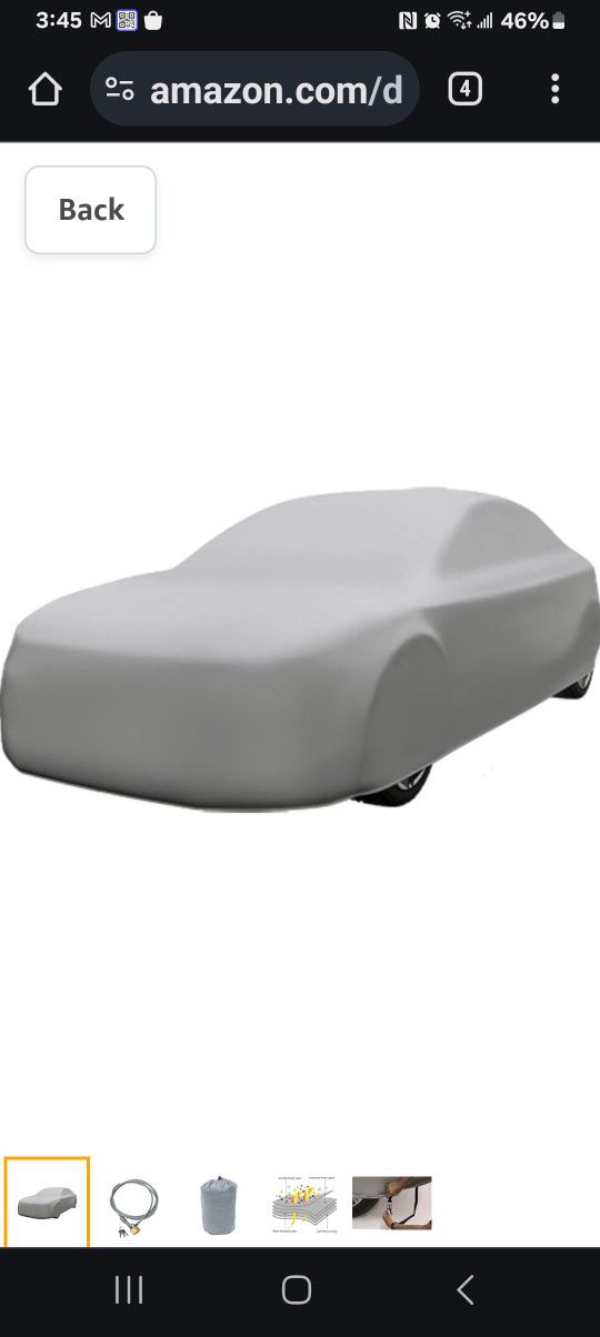 Small Car Cover  Brand New Out Of Package. 
