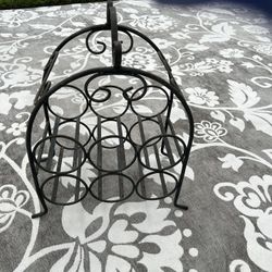 Iron Wine Rack 