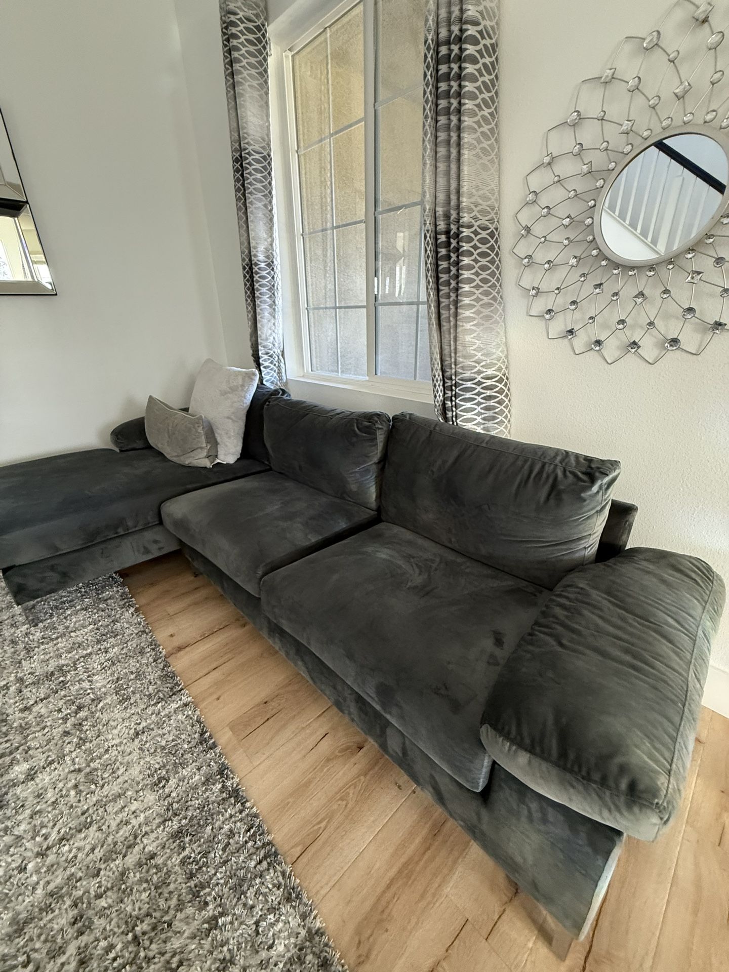 Modern gray Sofas 2 Pieces