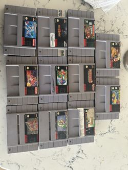 Super Nintendo Games (snes)