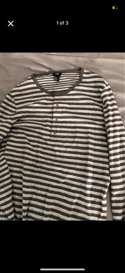 Henley Long Sleeve Shirt Size Small Men’s 