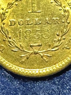 1853 U.S. Liberty Head Gold Dollar