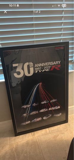 Honda Anniversary Poster
