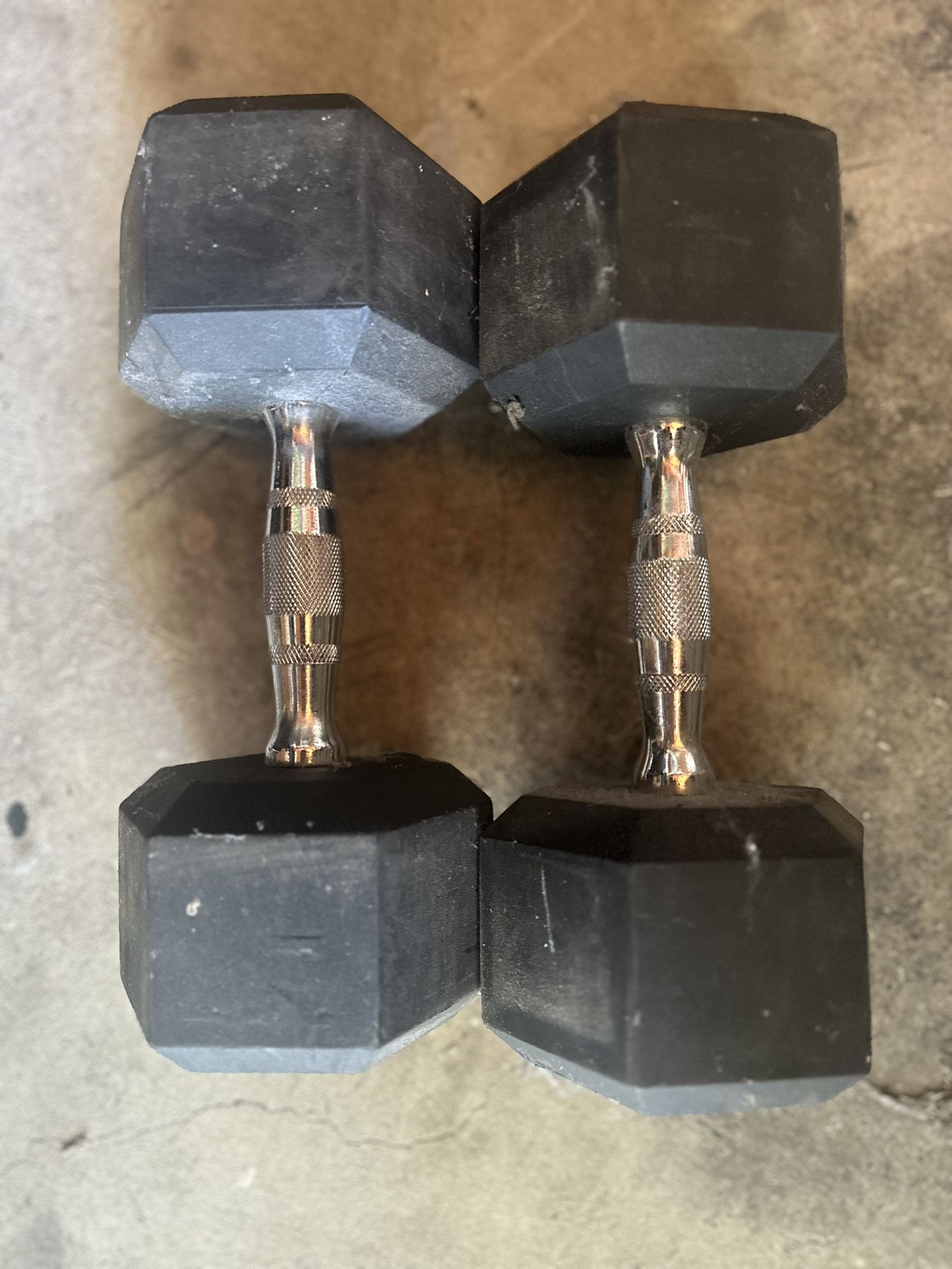 hex dumbbell