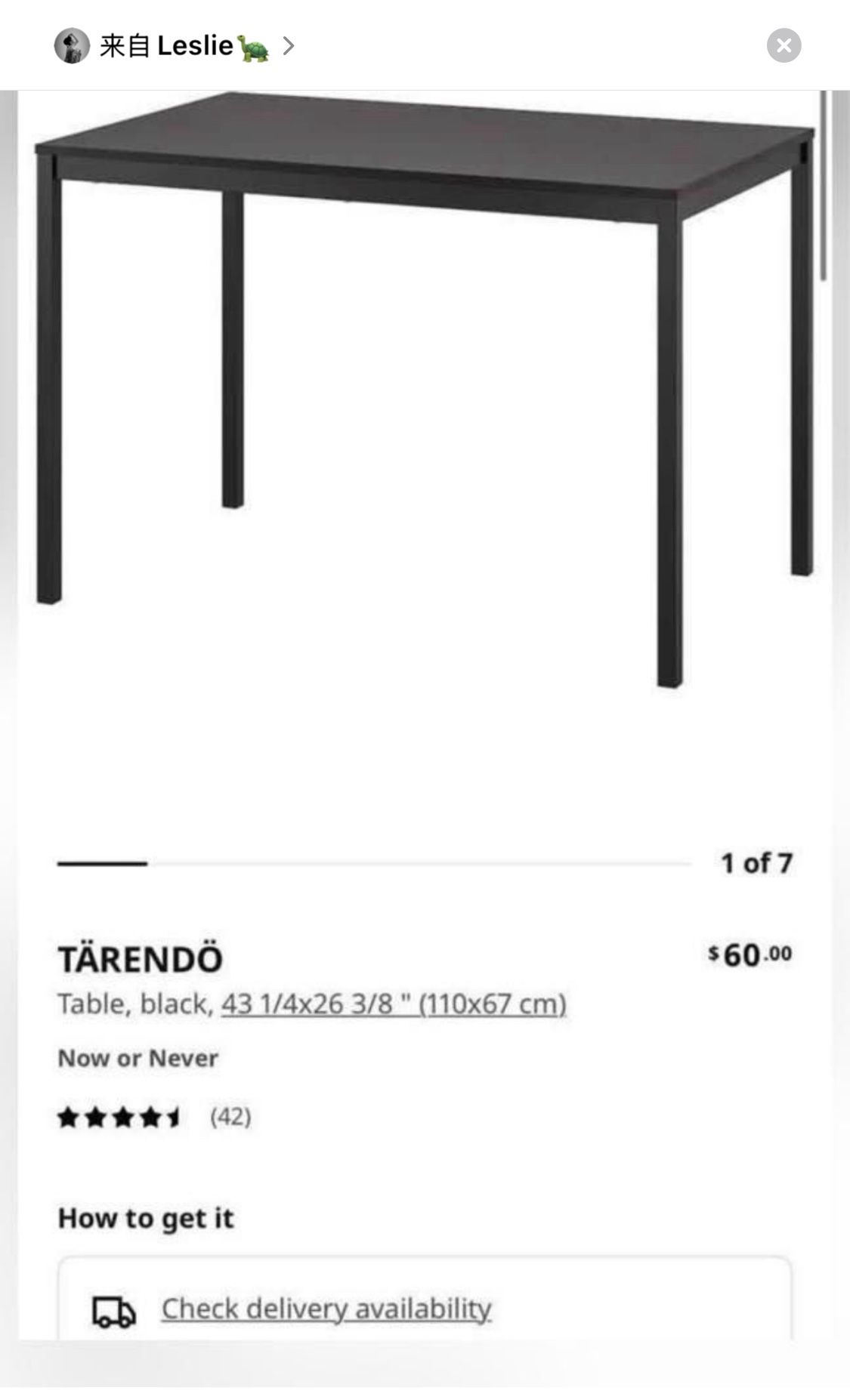 Ikea desk $20