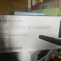 Pure Acoustics Bluetooth 2145 Soundbar. 