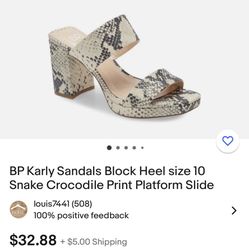 Bp karly platform slide sandal outlet