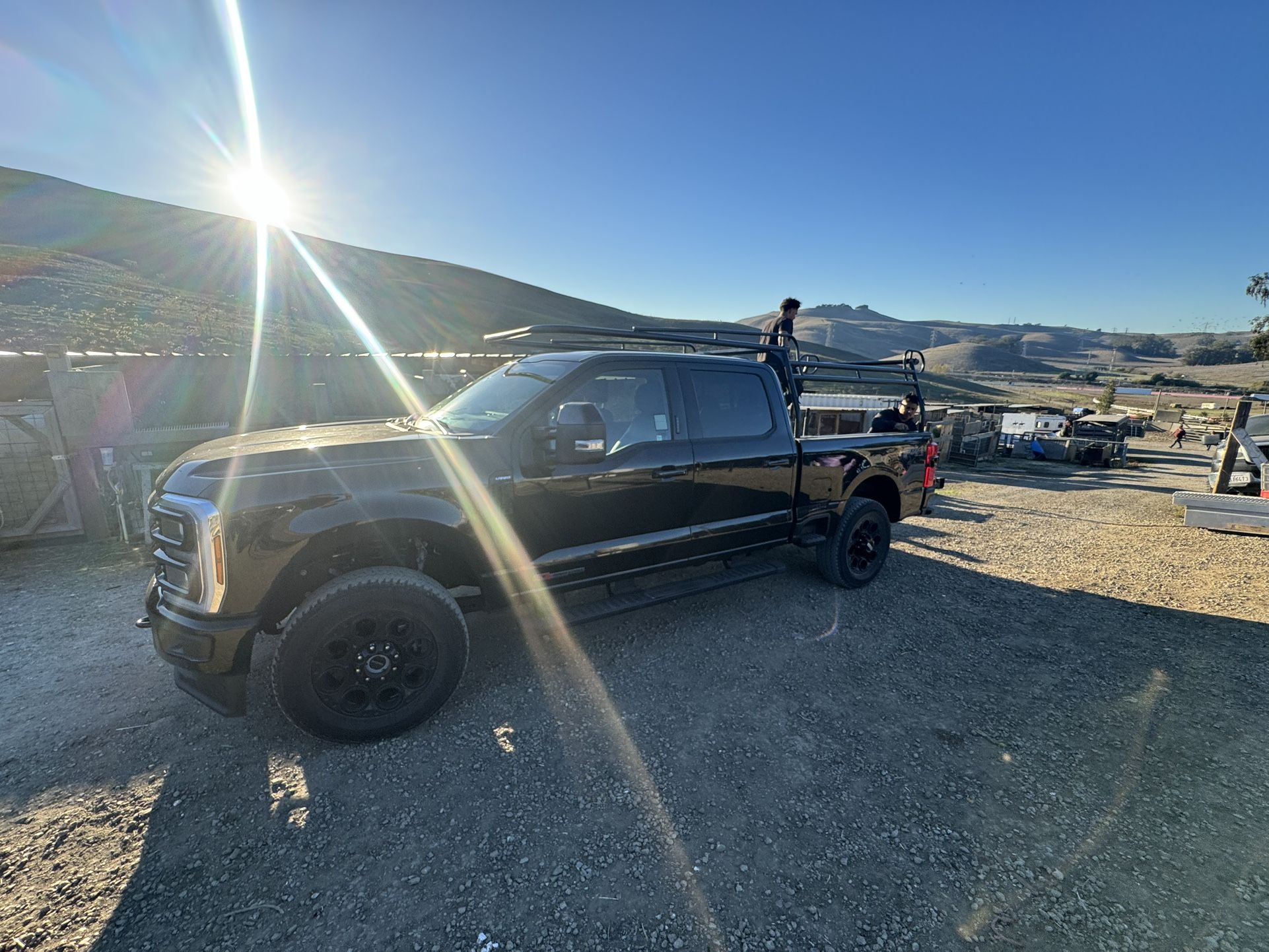 Lumber Rack For Ford 250 With Forklift Access 81 L 63 w 