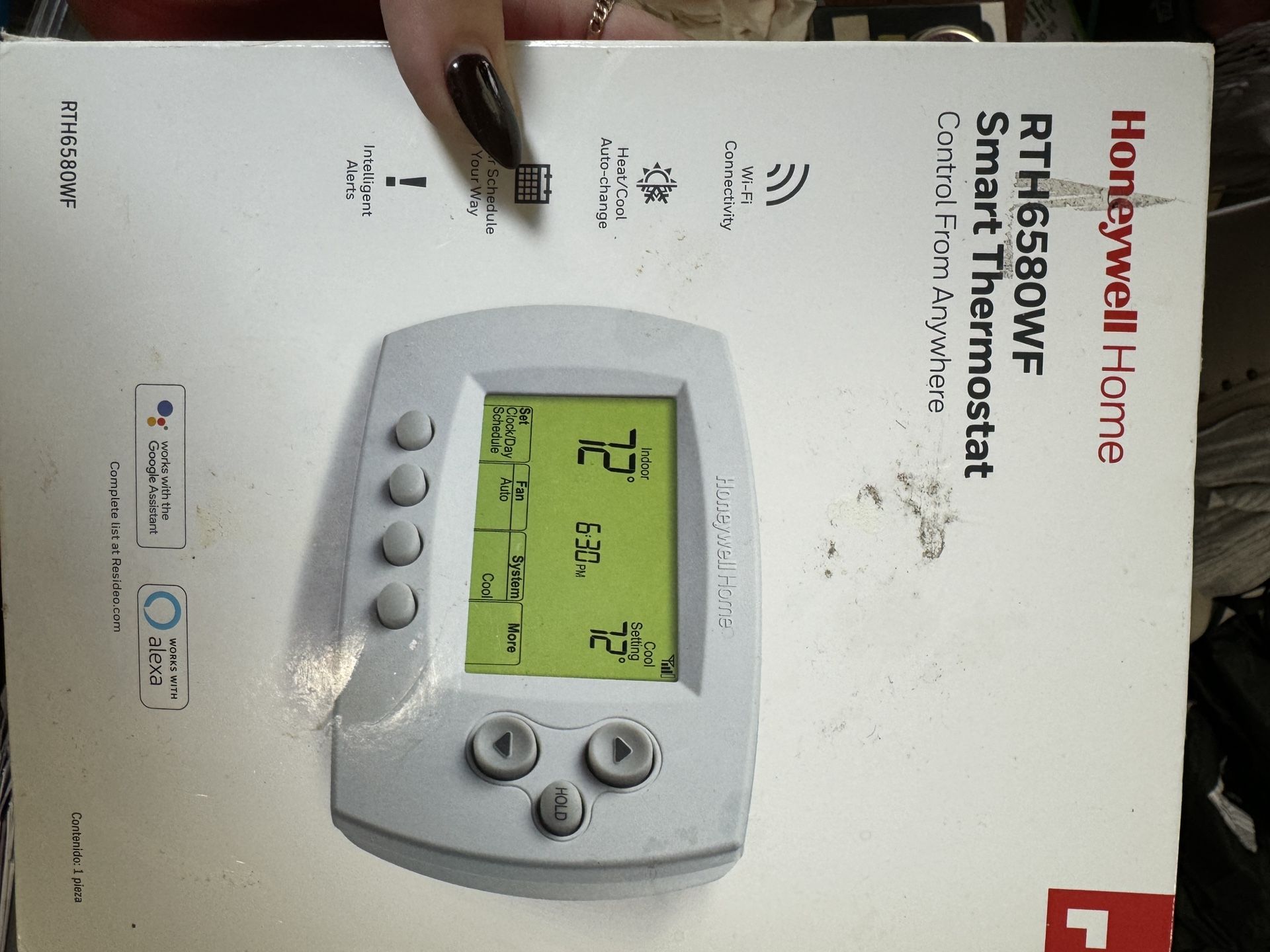 Honeywell Home (original $69) Wi-Fi 7-Day Programmable Thermostat