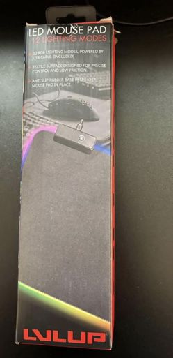 New LED Gaming Mouse Pad 