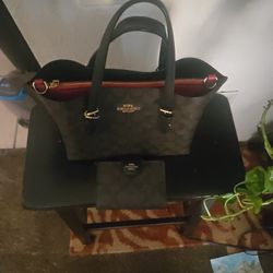 Authentic Pre-Owned  COACH HANDBAG&WALLET 