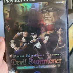 Playstation 2 SMT Shin Megami Tensei Devil Summoner CIB Sony Games