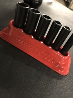 Snap On 1/4” drive sockets